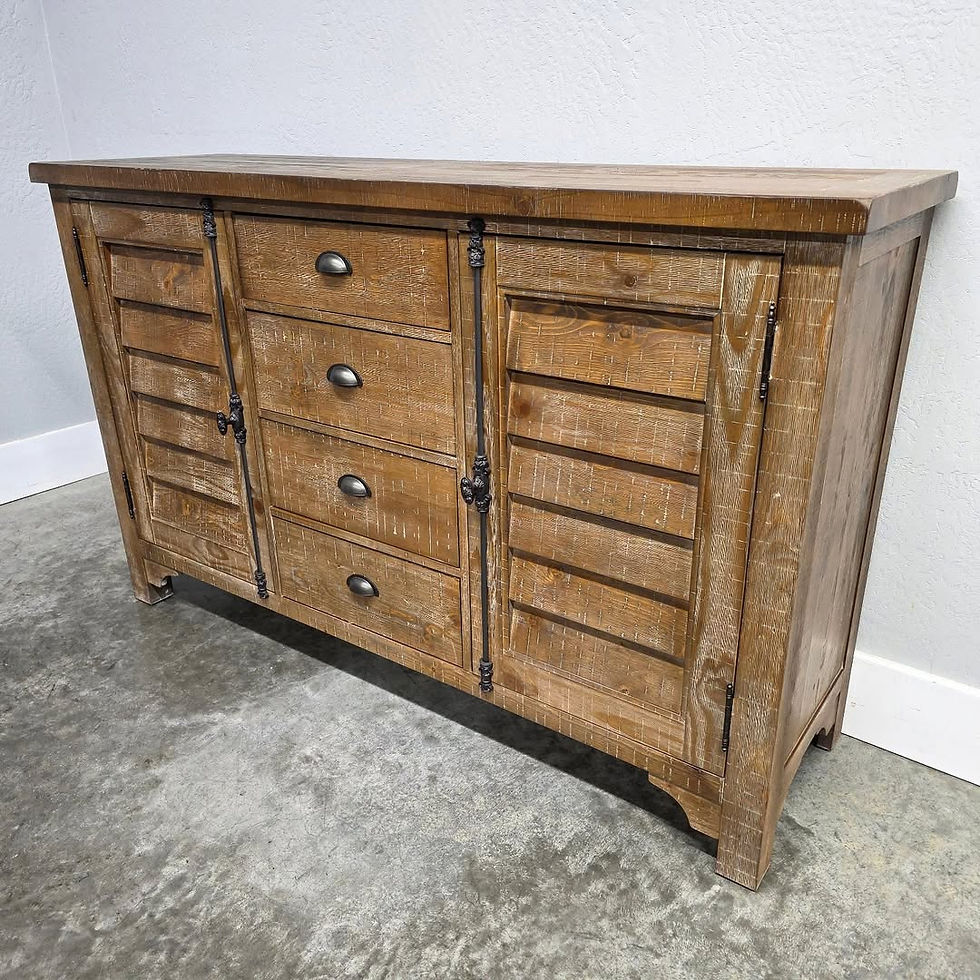 GORGEOUS RUSTIC WOOD BUFFET $1499