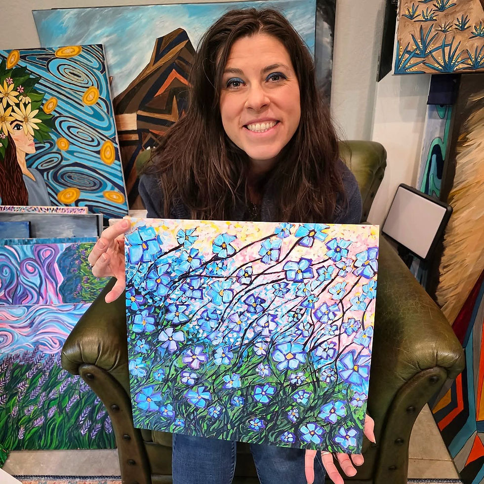 GICLEE PRINT OF MY ORIGINAL "DELIGHT IN THE WONDER" $135