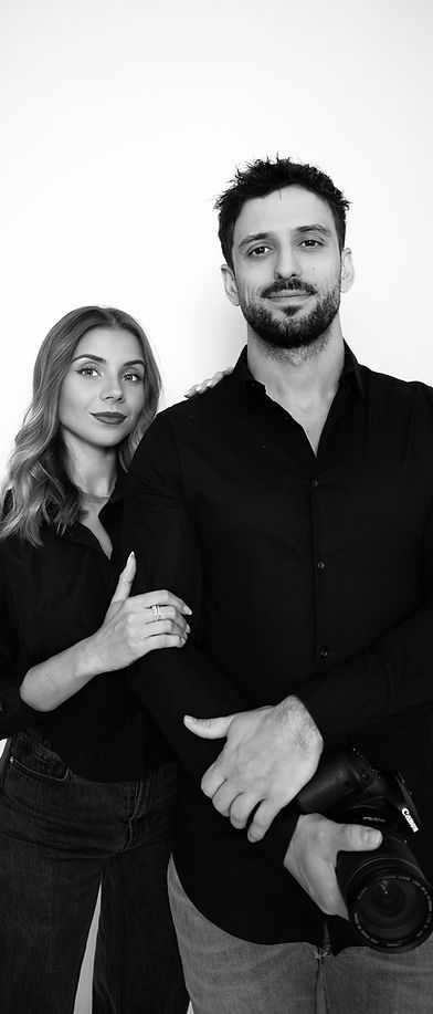 Photo de couple en studio