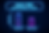 Neon blue and pink bar chart comparing gas fees for ERC-721 and ERC-1155 on a grid background. "GAS FEE COMPARISON CHART" in bold text.