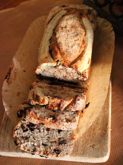 Banana Bread Vegana - Paine cu Banane - Chec cu Banane