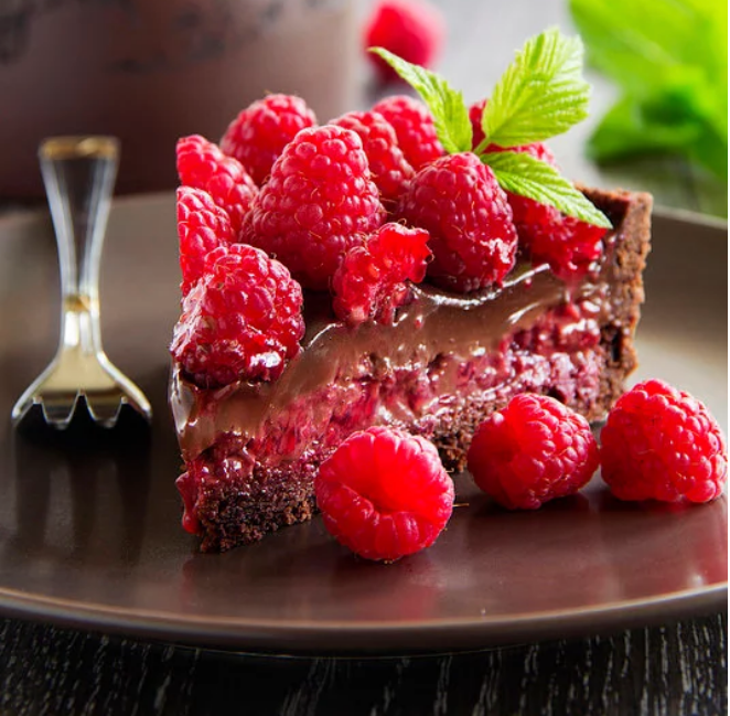 Chocolate Raspberry Tart