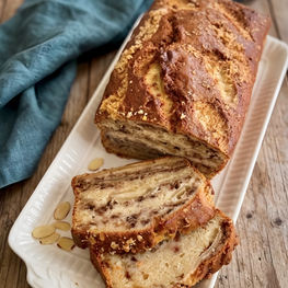Simple Apple Walnut Vanilla Loaf Cake