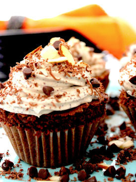 Mocha Chocolate Cupcakes