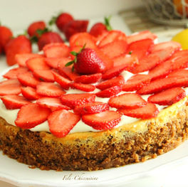 Strawberry Margarita Cheesecake