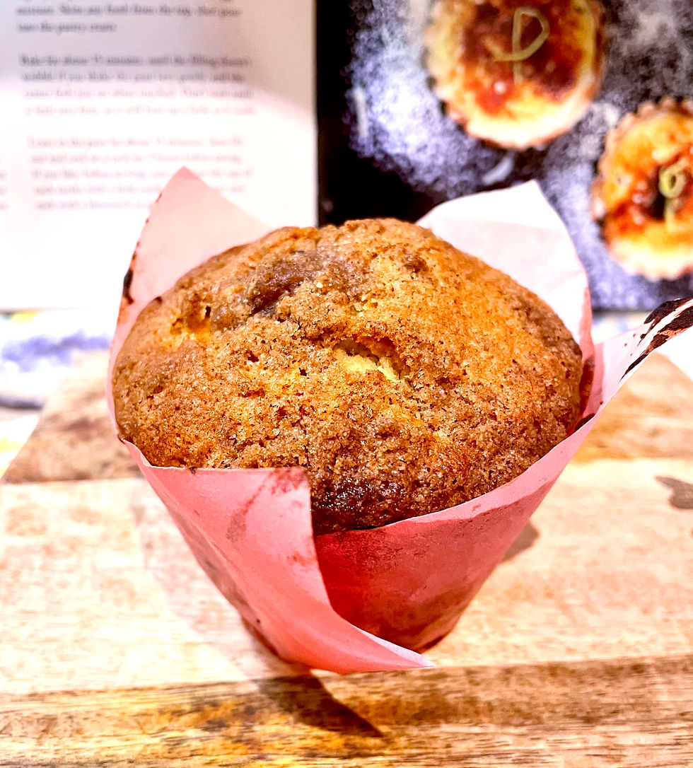 Apple Cinnamon Crumb Muffins came out soft, flavorful, and perfectly spiced. The crumb topping adds the