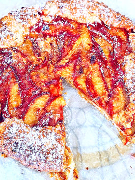 Plum & Ginger Galette