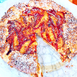 Galette-Tarta cu Prune și Ghimbir