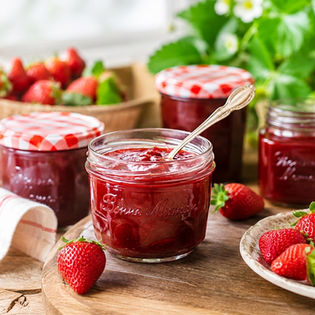 All-Natural Strawberry Jam (No Pectin)