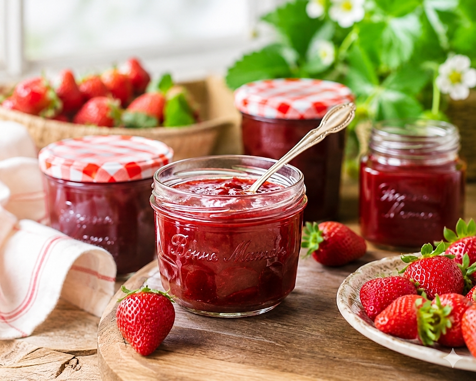 Dulceata Naturala de Capsuni - Fara pectina adaugata