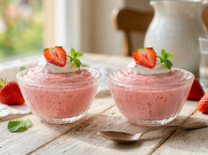 Easy Strawberry Mousse