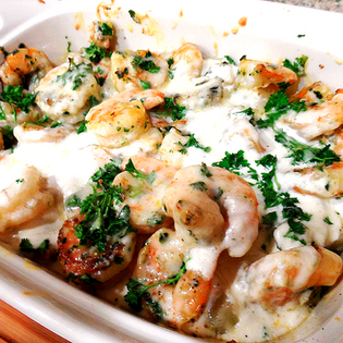 Prawns à L'italienne