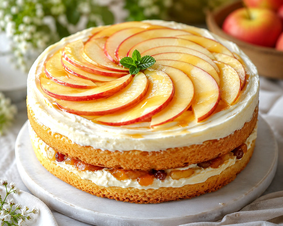 Apple Cream Cheese Cake