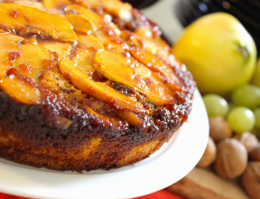 The Caramel Apple Upside-Down Cake is a delightful twist on a classic favorite. The combination of buttery caramel, tender apples, and a hint of cinnamon creates a dessert that's as delicious as it is visually stunning.