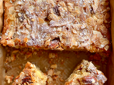 Apple Almond Pecan Cake - Fall Delight