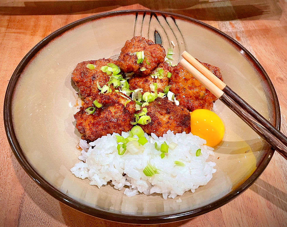 These tsukune meatballs are absolutely amazing! The combination of ginger, sesame oil, and soy sauce gives them such a rich, savory flavor. The sauce is the perfect balance of sweet and tangy, and it coats the meatballs beautifully.