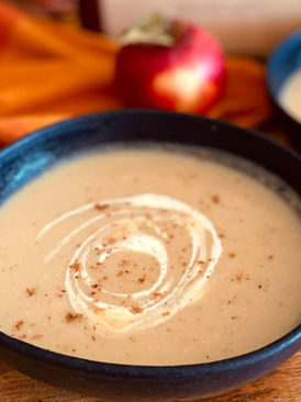 Parsnip and Apple Cream Soup