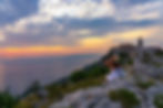 Sunset in Lubenice