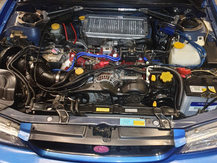 Impreza Engine Bay Detail