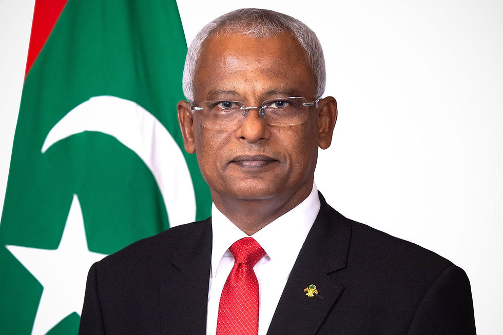 President Ibrahim Mohamed Solih