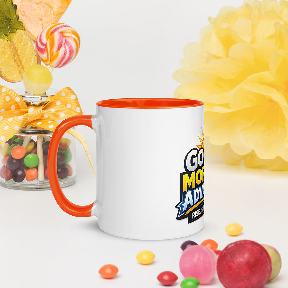 Thumbnail: GMA - Orange Mug with Color Inside