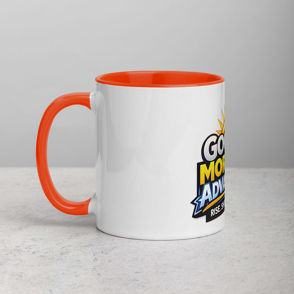 Thumbnail: GMA - Orange Mug with Color Inside
