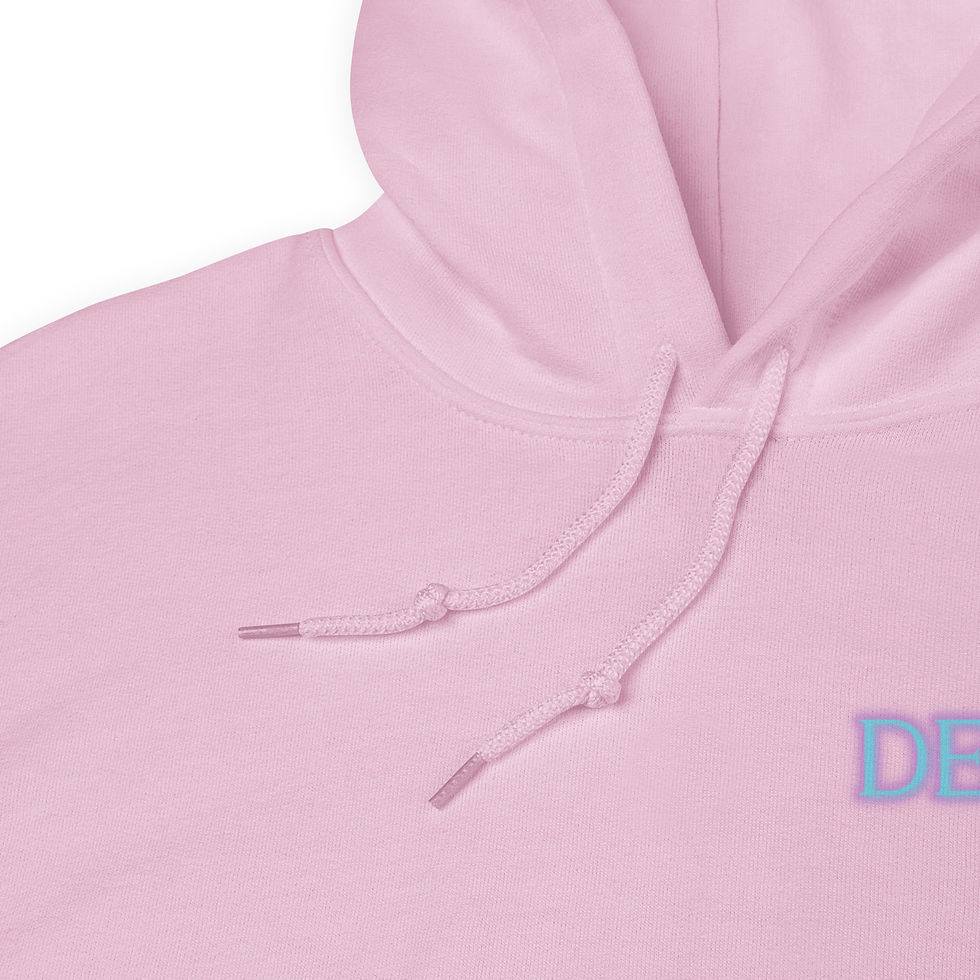 Thumbnail: DEAD. Pink/Blue Design Hoodie