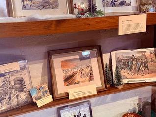 The Christmas Campaign-Ten Crucial Days exhibit at the Cranbury Museum 
