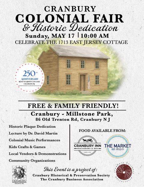 Cranbury Colonial Fair & Historic Dedication
