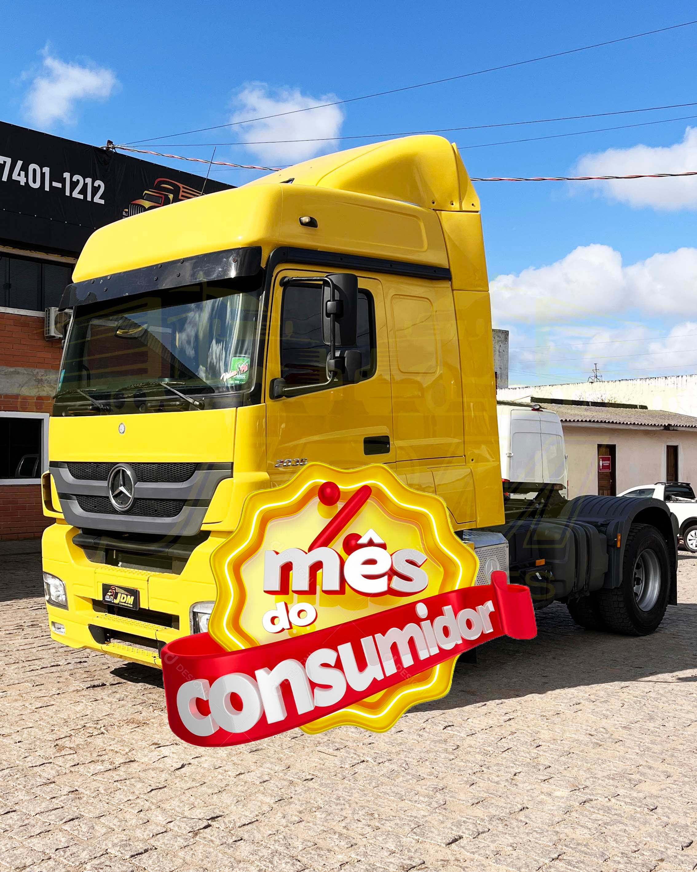 Mercedes-Benz Axor 2036 - Ano 2018 - Modelo 2019 - km 765.967