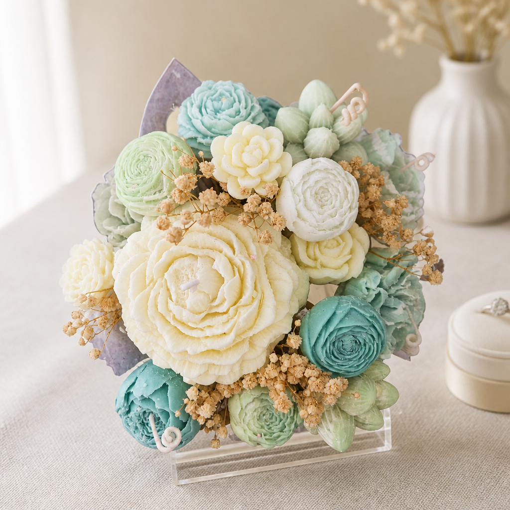 Flower Candle Posies