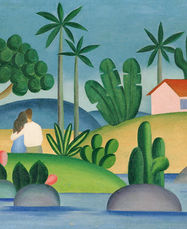 Tarsila do Amaral. Idílio. 1929. 