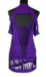 縮圖：Purple Craze Distressed Tee