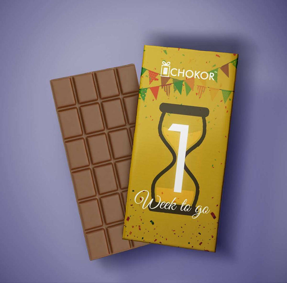 CHOKOR 1 Week to Go Artisanal Chocolate Gift