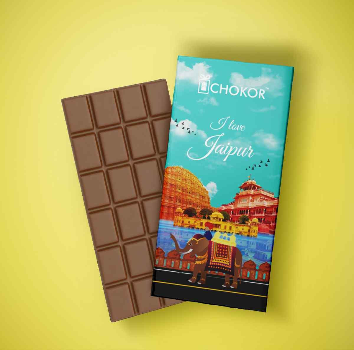 CHOKOR I Love Jaipur Artisanal Chocolate Gift