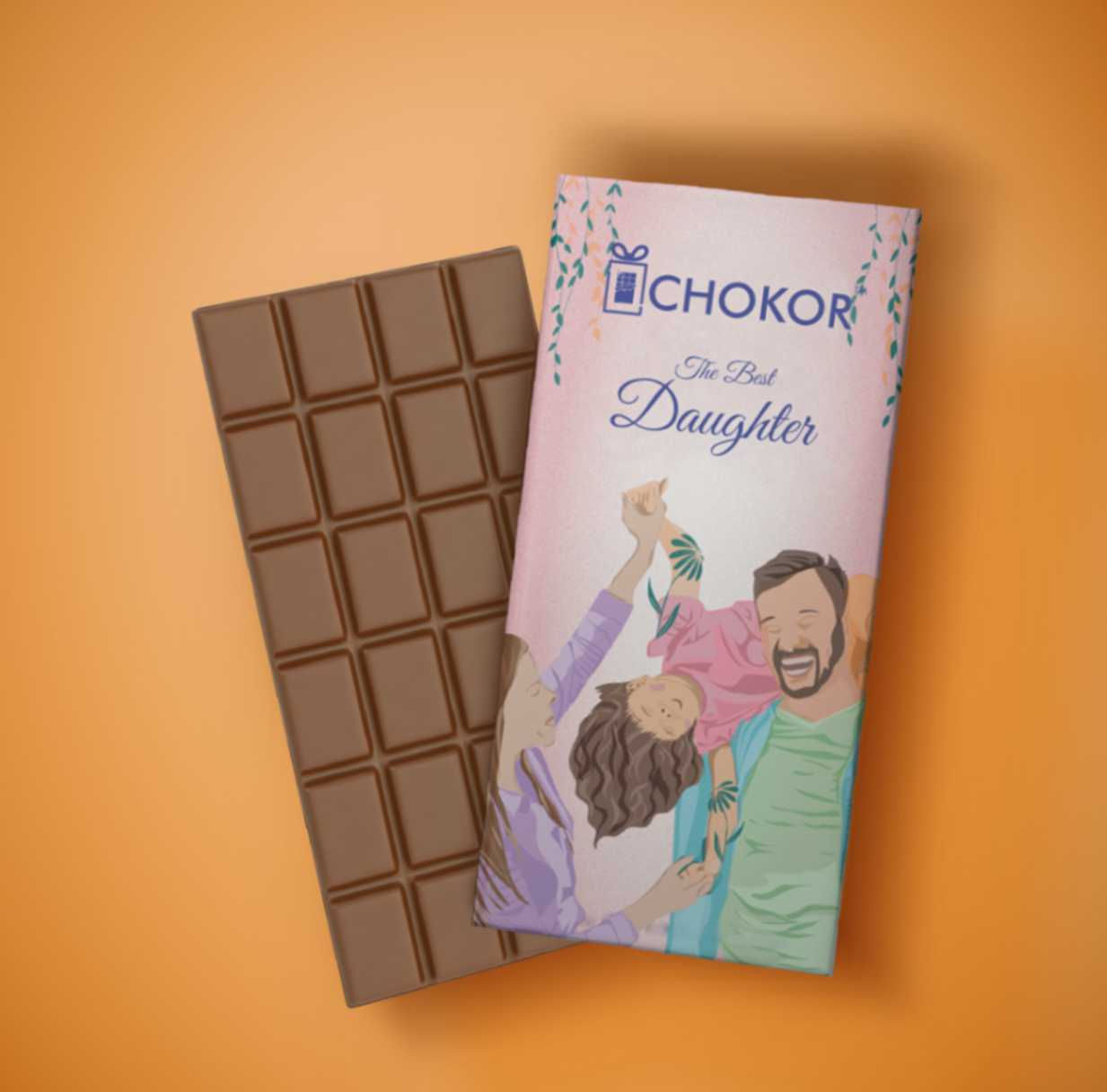 CHOKOR Best Daughter Chocolate Gift