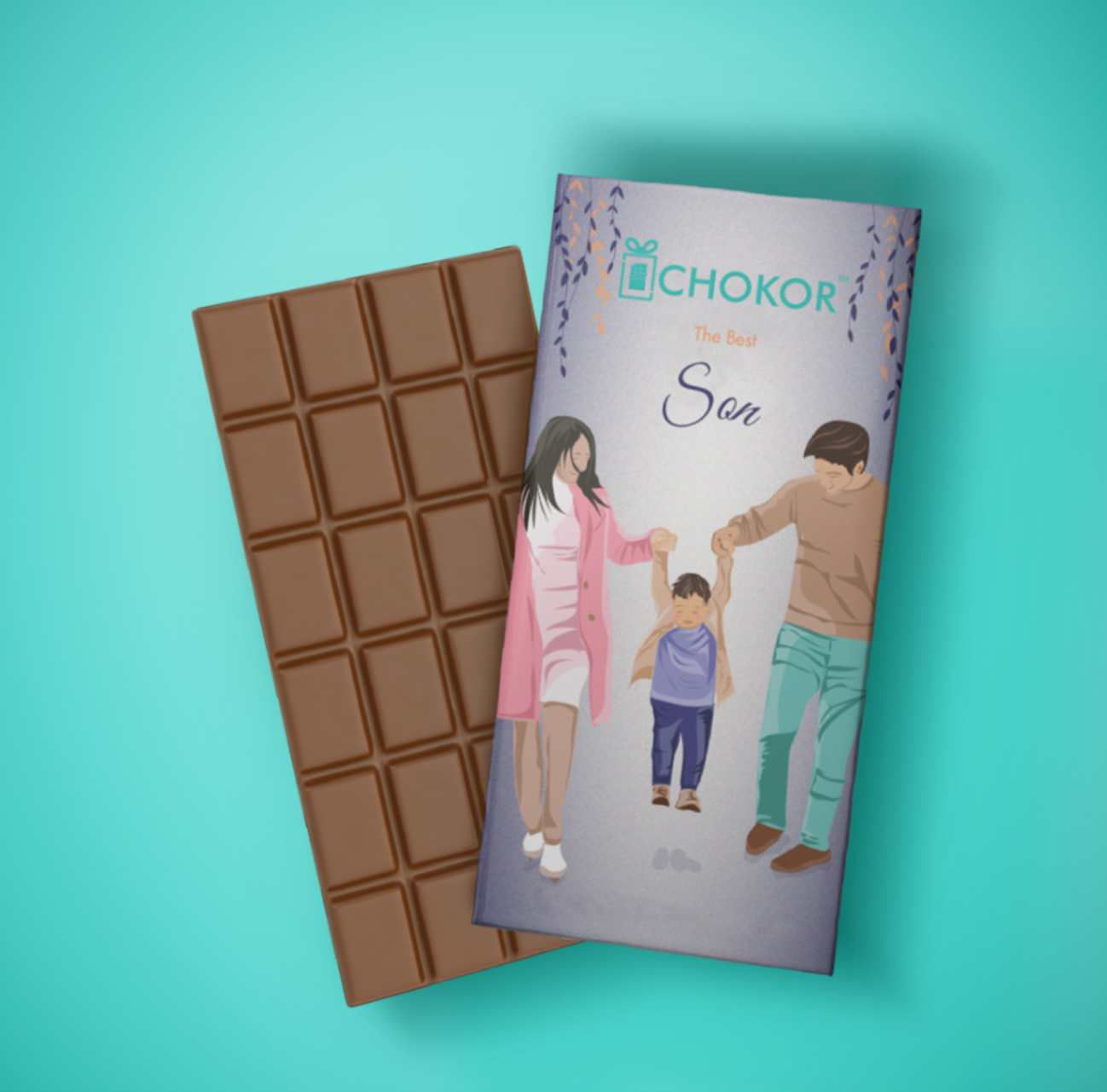 CHOKOR Best Son Chocolate Gift