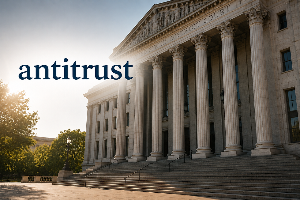Image for and depicting Antitrust