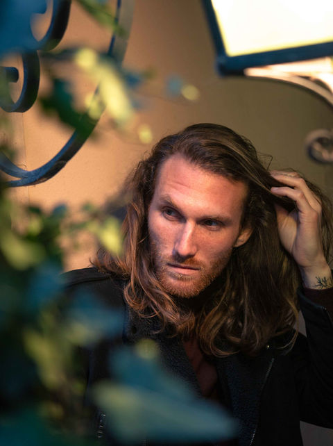 Male portrait in Paris streets