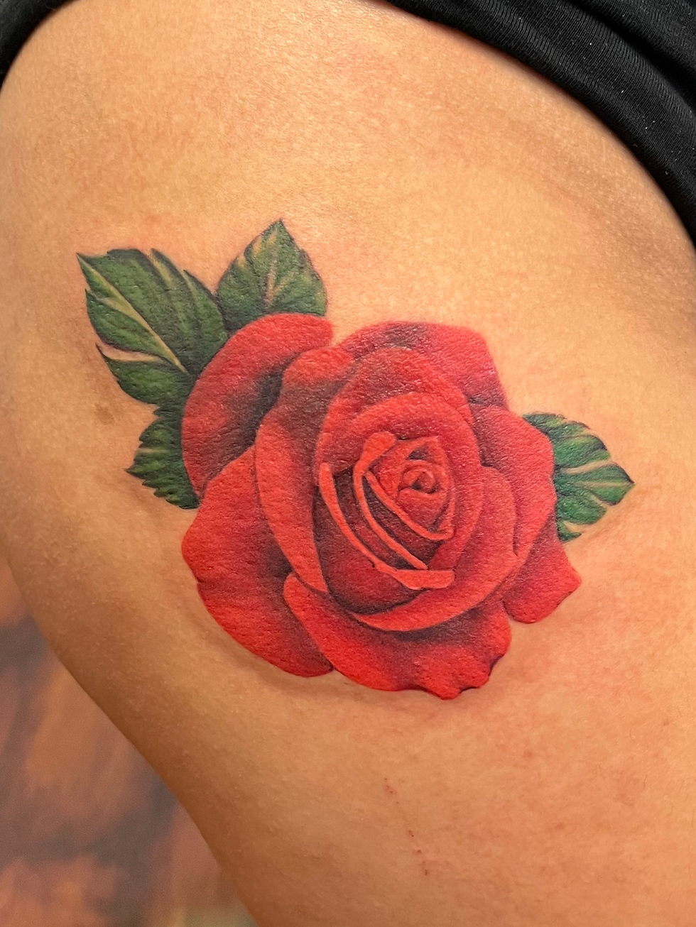 Colorful Rose Coverup