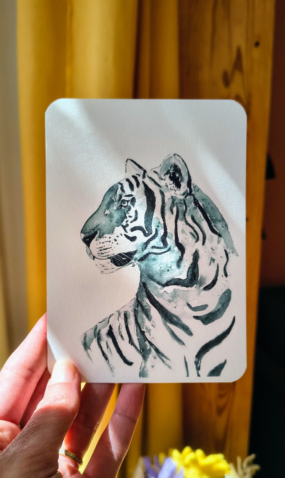 Miniature : Lot de 3 cartes postales "Essence sauvage"🦓🐯🐘