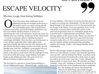 Supermum? Why did I bother? Attempts at the perfect teenage birthday. Jan 2018