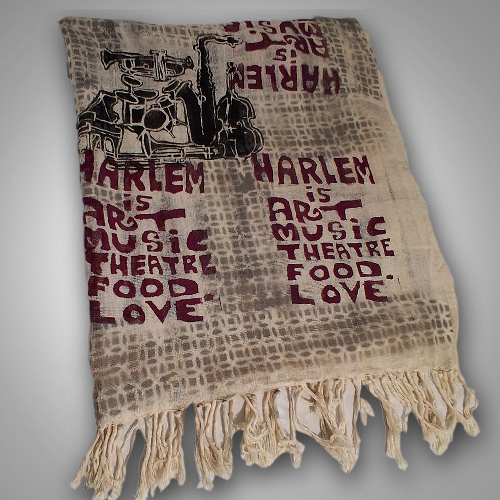Thumbnail: "Harlem Is" Shawl