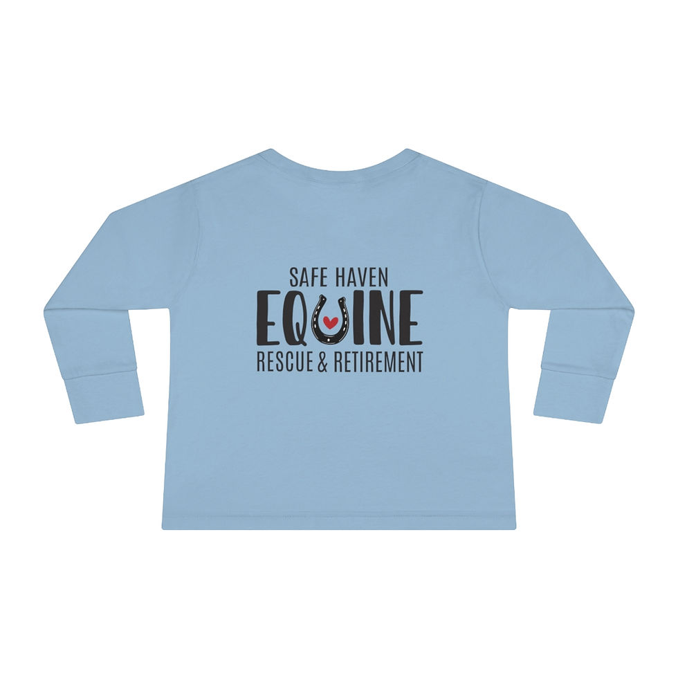 Thumbnail: SHERR Horsie Toddler Long Sleeve Tee