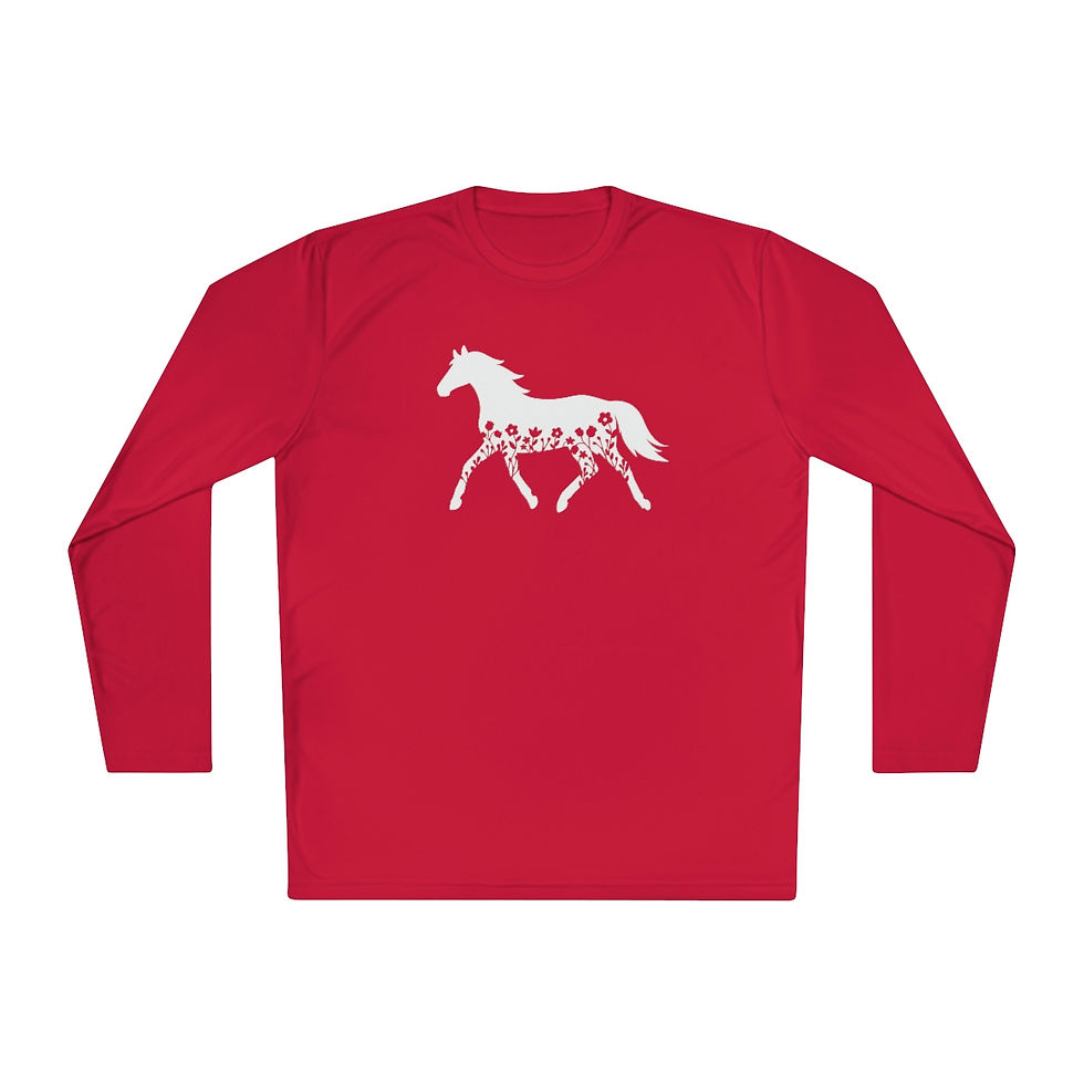 Thumbnail: Trotting thru Flowers Long Sleeve Tee