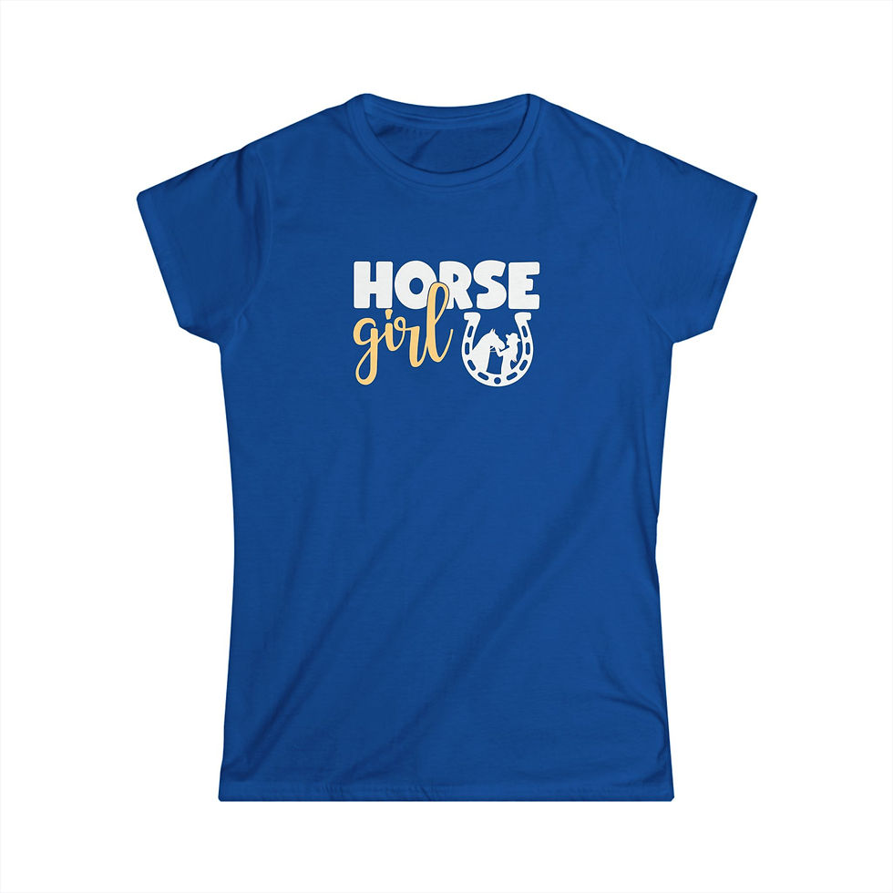 Thumbnail: "Girls & Horses" women's tee