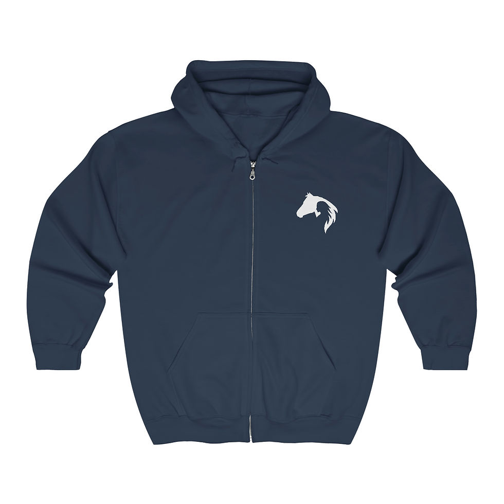 Thumbnail: Girls & Horses Zip-Up Hoodie