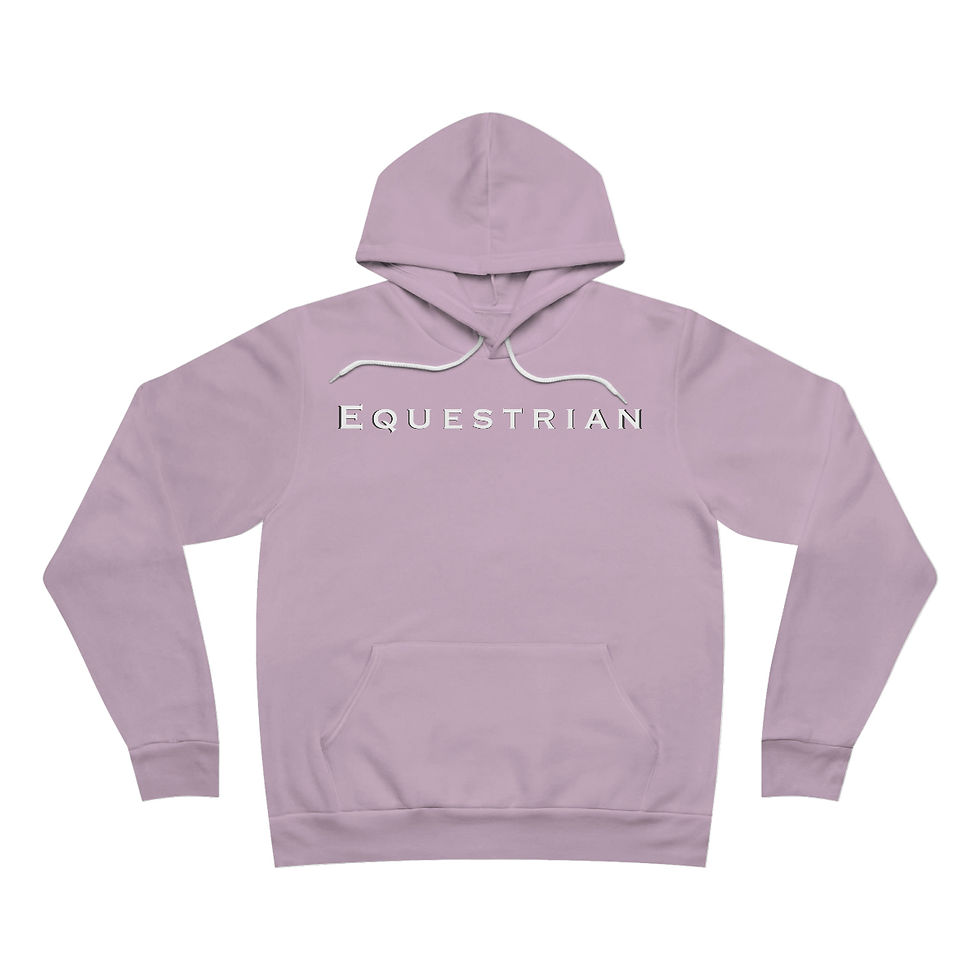 Thumbnail: Equestrian Sponge Fleece Pullover Hoodie