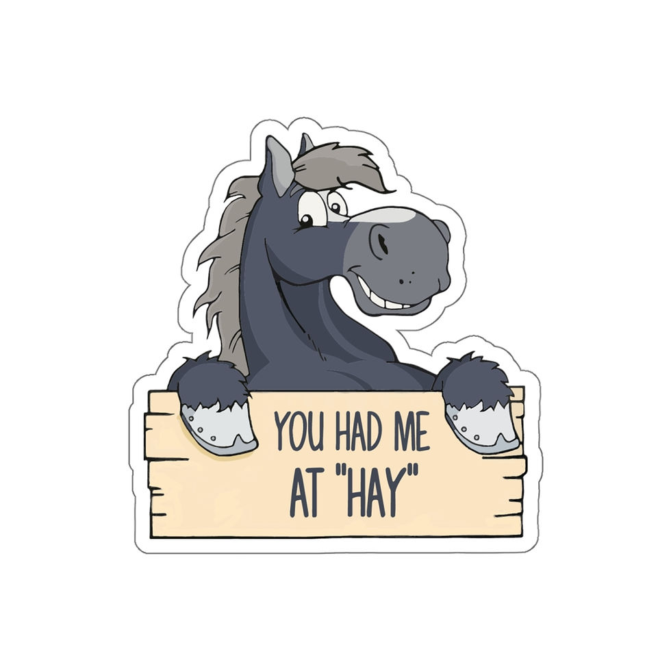 Thumbnail: You Had Me at Hay sticker