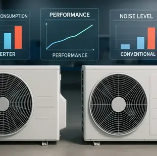 ❄️Ar-Condicionado Convencional x Inverter: Qual a Diferença?